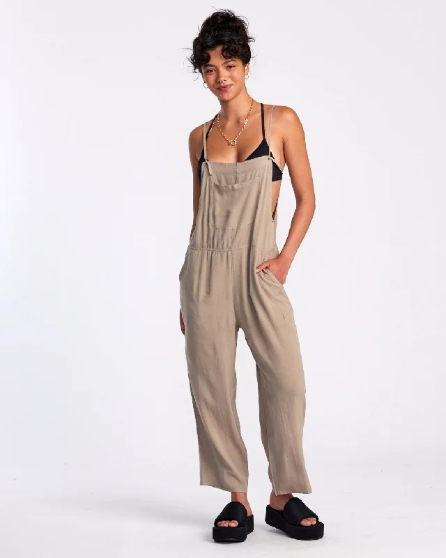 Zula Sweater Cover-Up - Dark Khaki