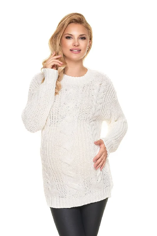 Long Pullover Pregnancy Sweater  PeeKaBoo