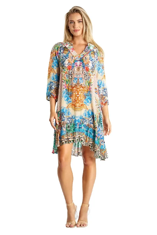 Bohemian Summer Dress for Beach & Beyond