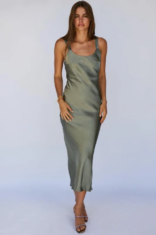 Avani Dress - Khaki