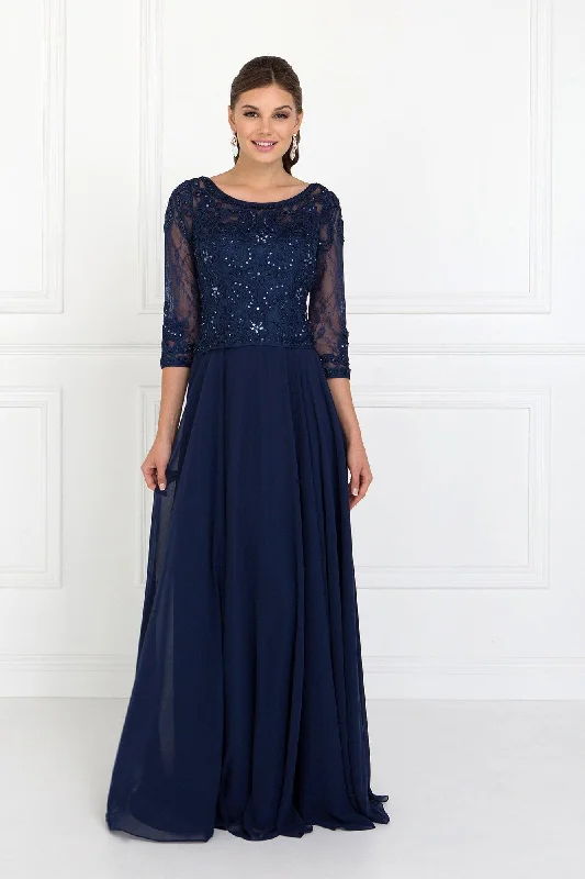 Mother of the Bride Long Sleeve Dress Sale