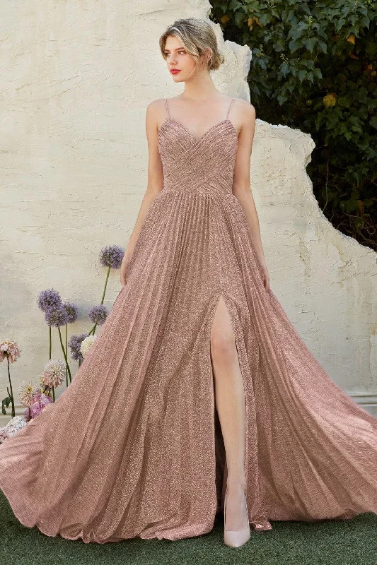 Cinderella Divine CJ534 Sexy Long Prom Dress with High Slit