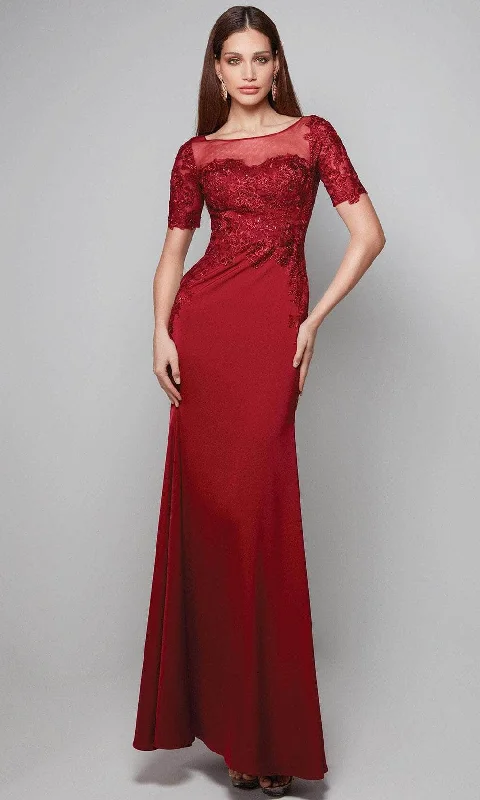 Alyce Paris 27572 - Bateau Neck Formal Dress