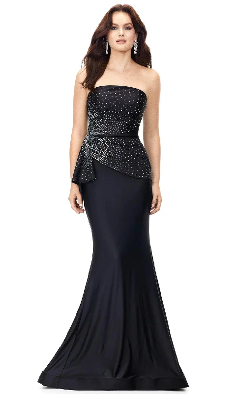 Ashley Lauren 11295 - Strapless Formal Beaded Dress