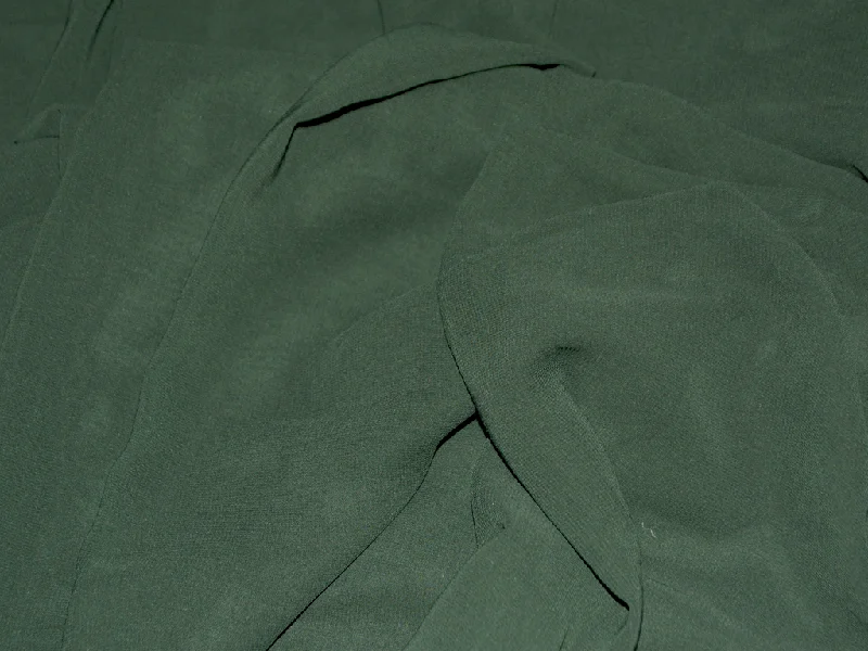 Castleton Green Plain Georgette Fabric