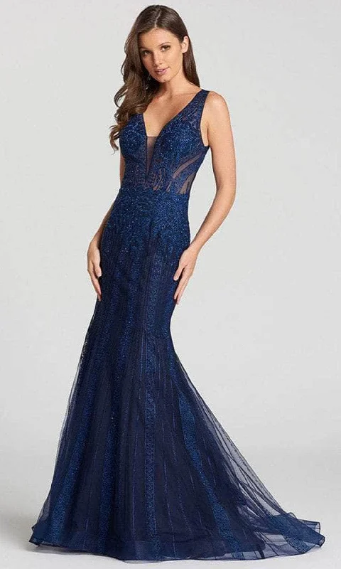 Ellie Wilde EW118054 - Embellished Sleeveless Prom Dress