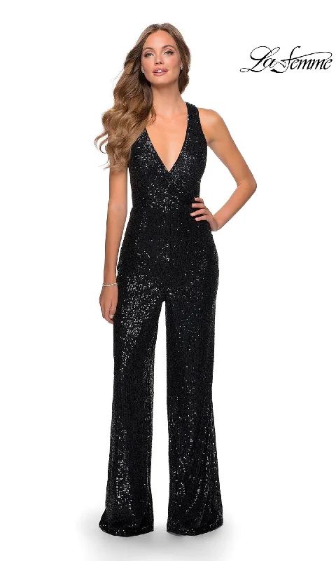 La Femme 28719 Formal Jumpsuit