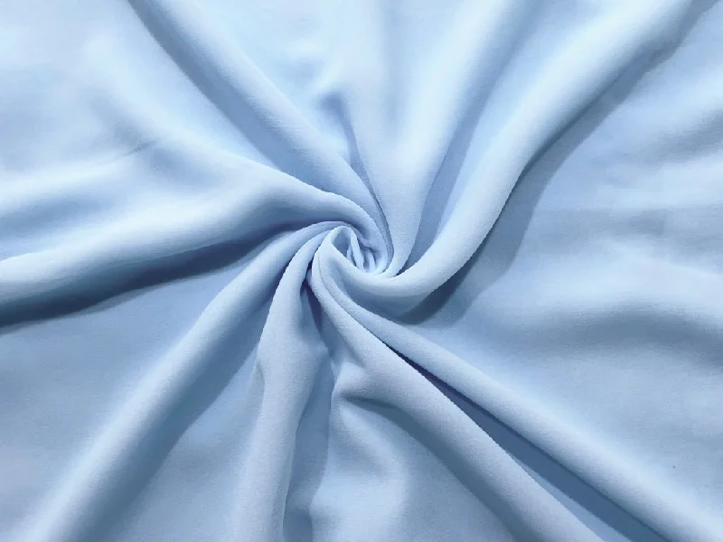 Light Sky Blue Plain Georgette Fabric