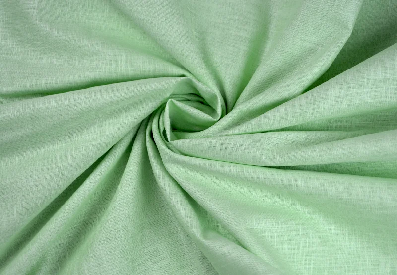 Mint Green Premium Linen 60 Lea Fabric