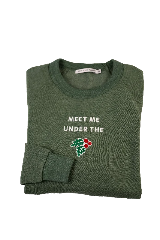 MEET ME UNDER THE MISTLETOE SWEATSHIRT