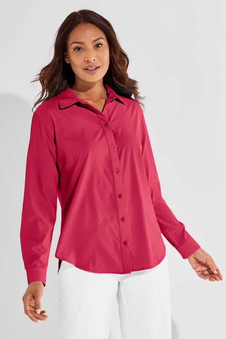 RHODES SHIRT LUSH MAGENTA