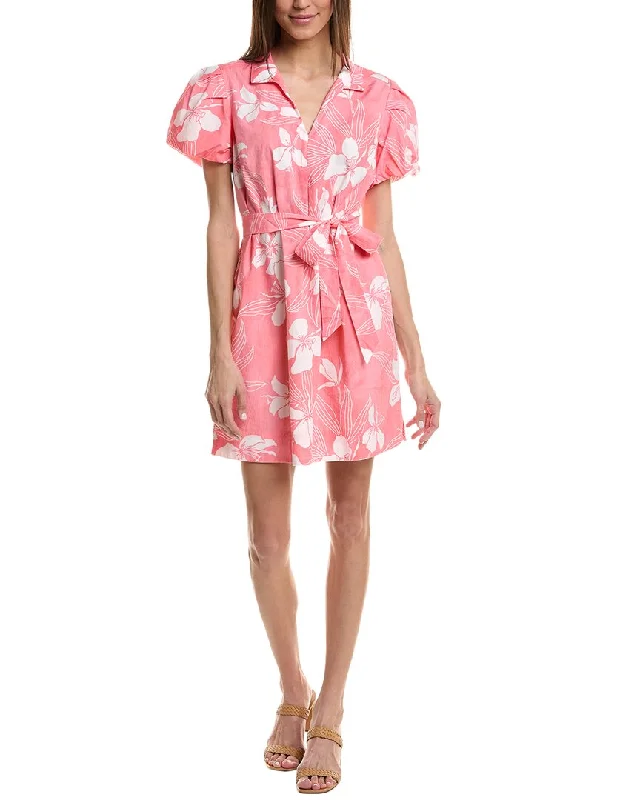 Tommy Bahama Hidden Grove Puff Sleeve Shirtdress