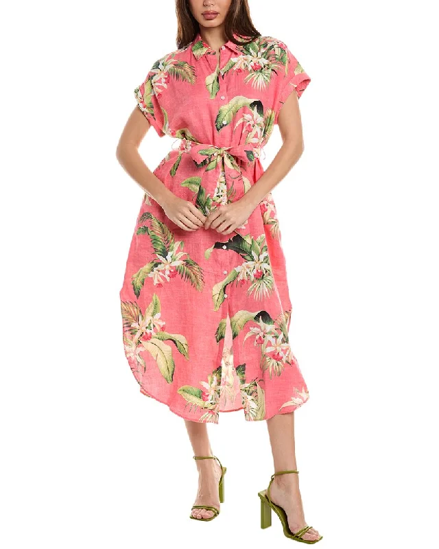 Tommy Bahama La Brisa Blooms Linen Shirtdress